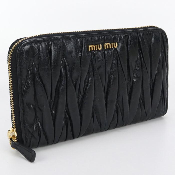 miu 中古良品 MIUMIU(OUTLET) ミュウミュウ アウトレット 長財布