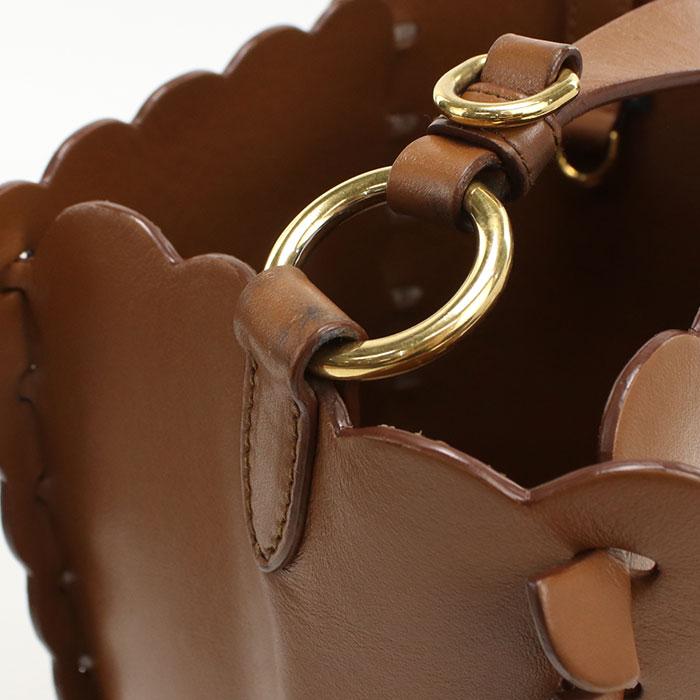 中古良品MIUMIU(OUTLET) ミュウミュウ アウトレット ハンドバッグ 5BE012 2E6Y F0134 2WAY レディース ブラウン miu miu（ミュウミュウ） 中古良品 MIUMIU(OUTLET) アウトレット