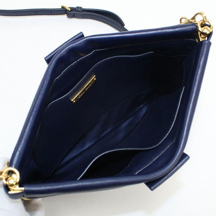 中古良品 MIUMIU(OUTLET) ミュウミュウ アウトレット 斜め掛け ショルダーバッグ 5BH356 2A8P F0016 2WAYの画像