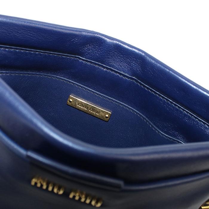 ミュウミュウ アウトレット 2WAYチェーンショルダーバッグ 5BH356 2A8P F0016 斜め掛け ショルダーバッグ MIUMIU(OUTLET) ミュウミュウ アウトレット 2WAYチェーンショルダー