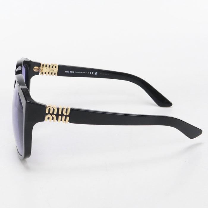 中古・未使用 MIUMIU(OUTLET) ミュウミュウ アウトレット サングラス SMU A07-F  レディース ブラックの画像