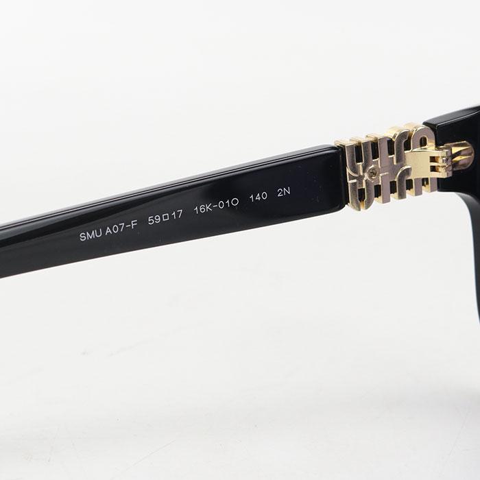 中古・未使用 MIUMIU(OUTLET) ミュウミュウ アウトレット サングラス SMU A07-F  レディース ブラックの画像