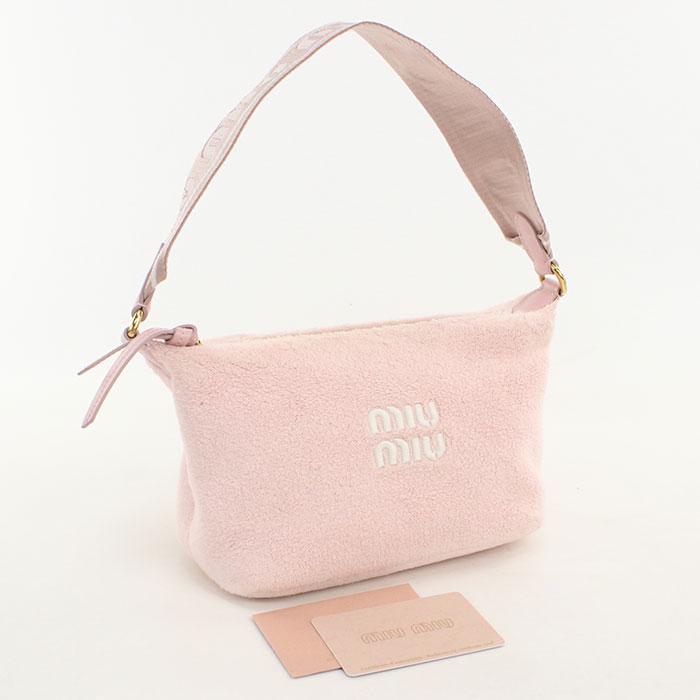 らいむ　Miu Miu ピンク ショルダーバッグ miu miu（ミュウミュウ） 中古・未使用 MIUMIU(OUTLET) アウトレット