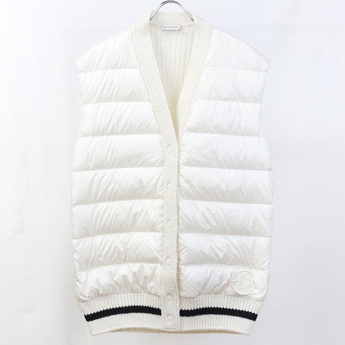 MONCLER モンクレール ホワイト ダウンベスト モンクレール MONCLER ダウンベスト （ホワイト） -FASCINATE