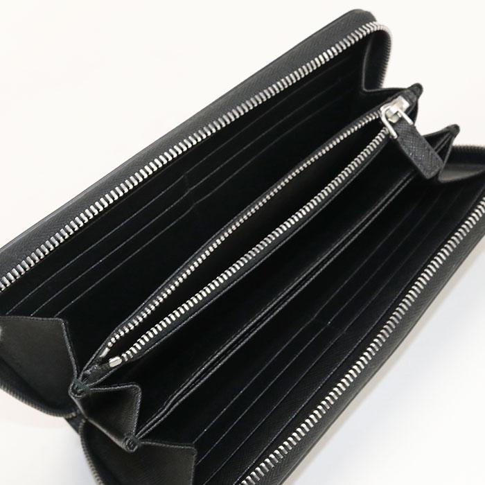 PRADA（プラダ） 中古良品 長財布ラウンドファスナー ジップアラウンド
