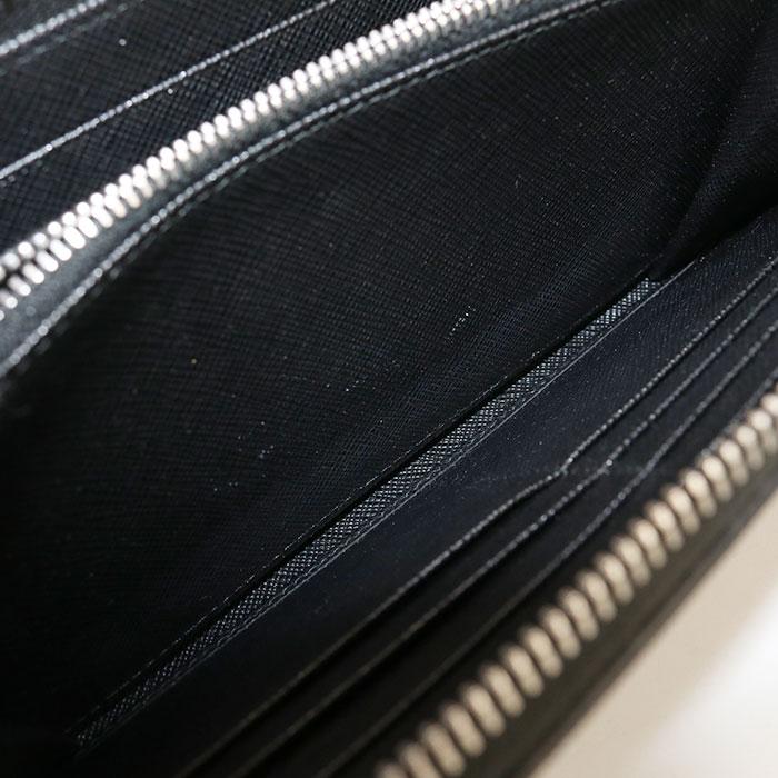 PRADA（プラダ） 中古良品 長財布ラウンドファスナー ジップアラウンド