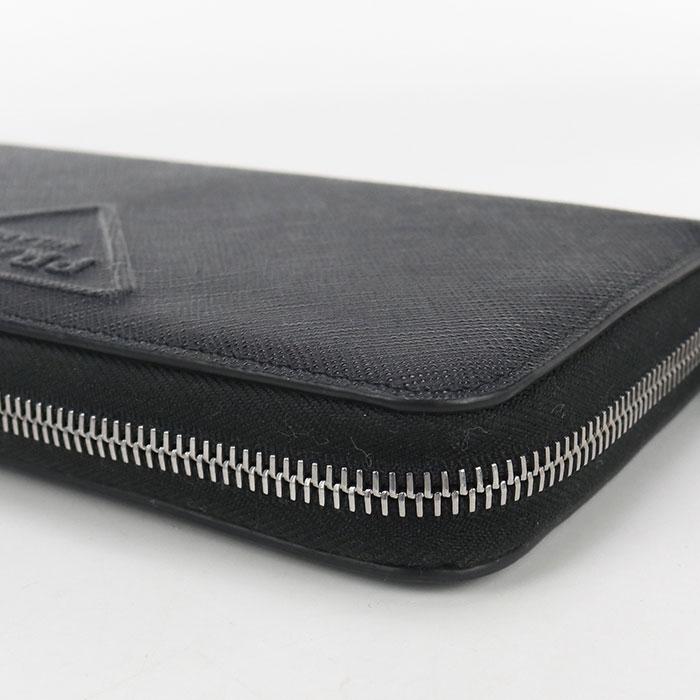 PRADA（プラダ） 中古良品 長財布ラウンドファスナー ジップアラウンド