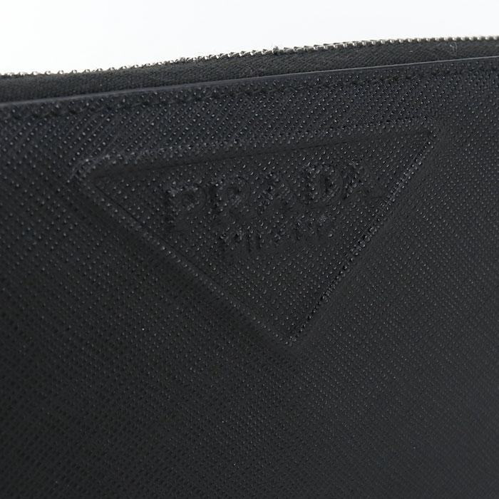 PRADA（プラダ） 中古良品 長財布ラウンドファスナー ジップアラウンド