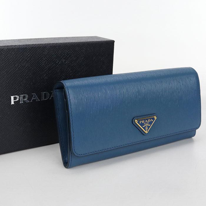 PRADA（プラダ） 中古・未使用 長財布二折 長財布二折 サフィアーノ