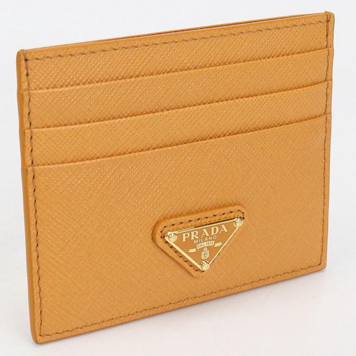 PRADA（プラダ） 中古良品 カードケース サフィアーノトライアングル