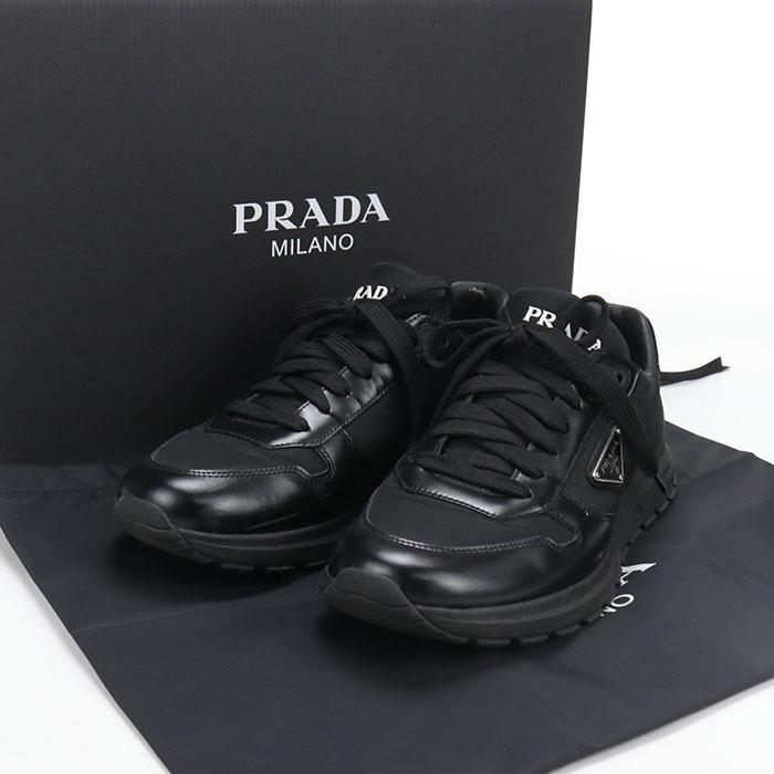 PRADA（プラダ） 中古良品 スニーカー 2EE443 3LF5 F0002 ブラッシュド