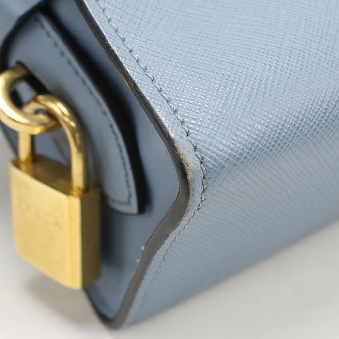 PRADA（プラダ） 中古良品 ショルダーバッグ レディース ブルー