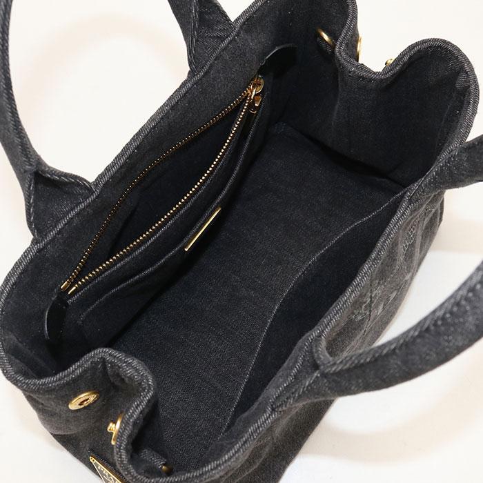 PRADA カナパ 2wayバッグ B2439G /ブラック CANAPA プラダ PRADA カナパ 2way バッグ B2439G 黒 キャンバス G金具