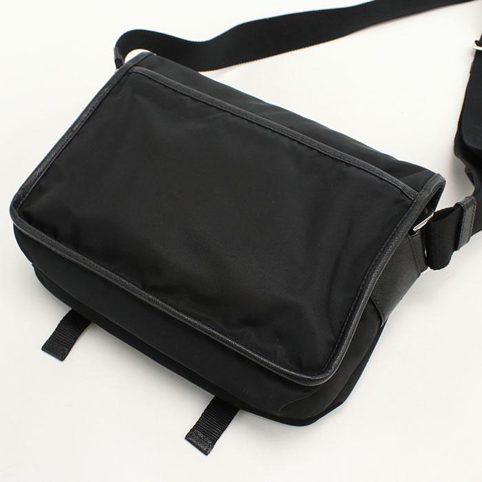 PRADA（プラダ） 中古良品 斜め掛け ショルダーバッグ メンズ ブラック