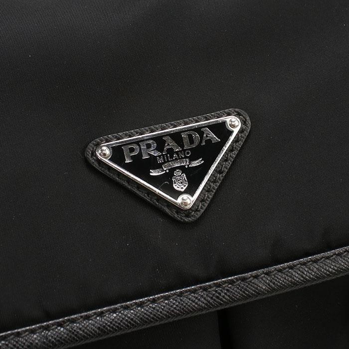 PRADA（プラダ） 中古良品 斜め掛け ショルダーバッグ メンズ ブラック