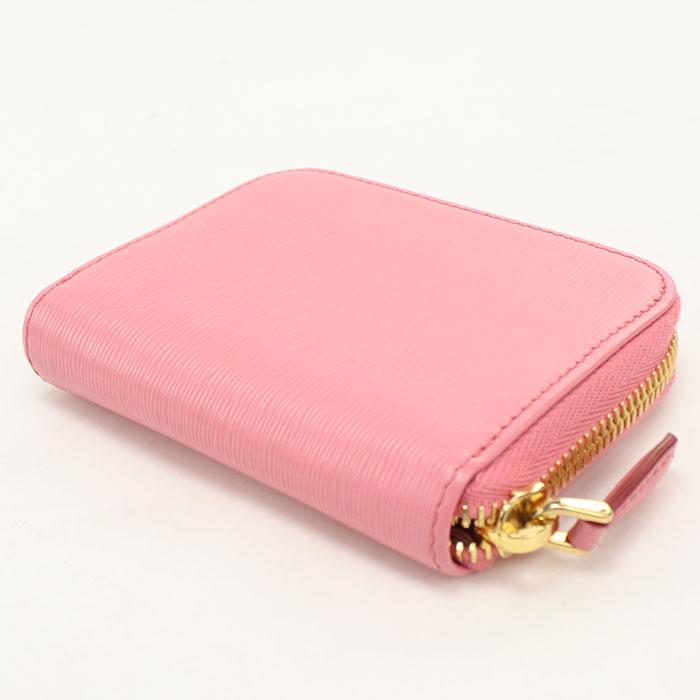 プラダ 1MM268 レザー ケース PRADA 美品 お買い得 PRADA（プラダ） 中古良品 小銭入れ 1MM268 コインケース サフィアーノ