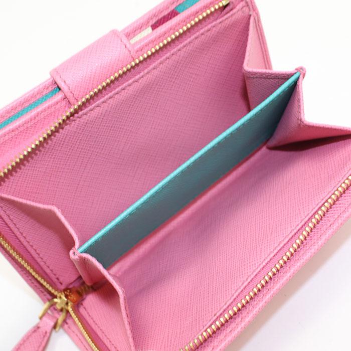 PRADA（プラダ） 中古良品 二つ折り財布 1ML225 ZLP FODLG