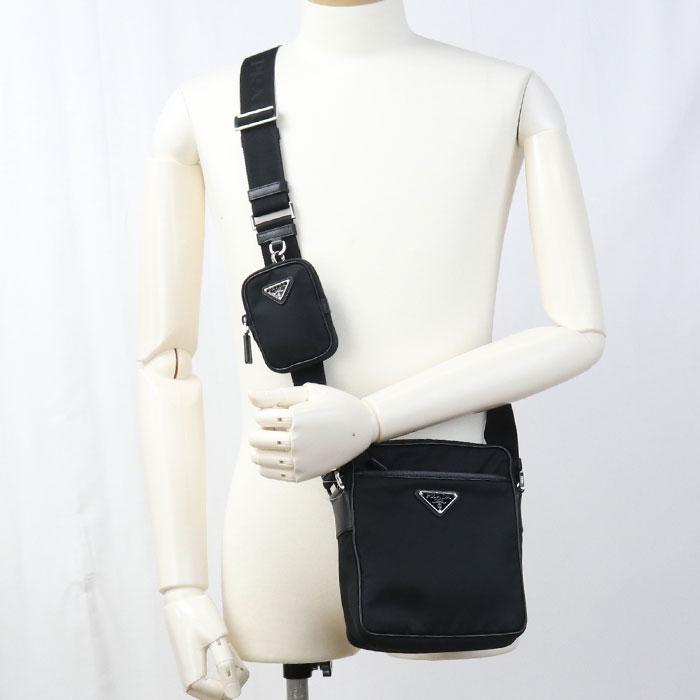 プラダ 2VH112 斜め掛け ショルダーバッグ PRADA（プラダ） 中古良品 斜め掛け ショルダーバッグ 2VH112 メンズ