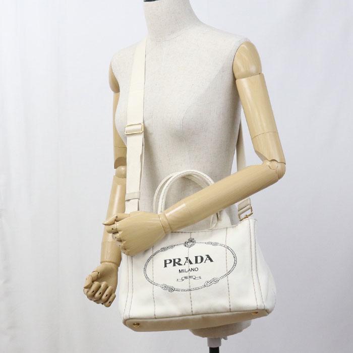PRADA（プラダ） 中古良品 トートバッグ 1BG439 2WAY カナパ