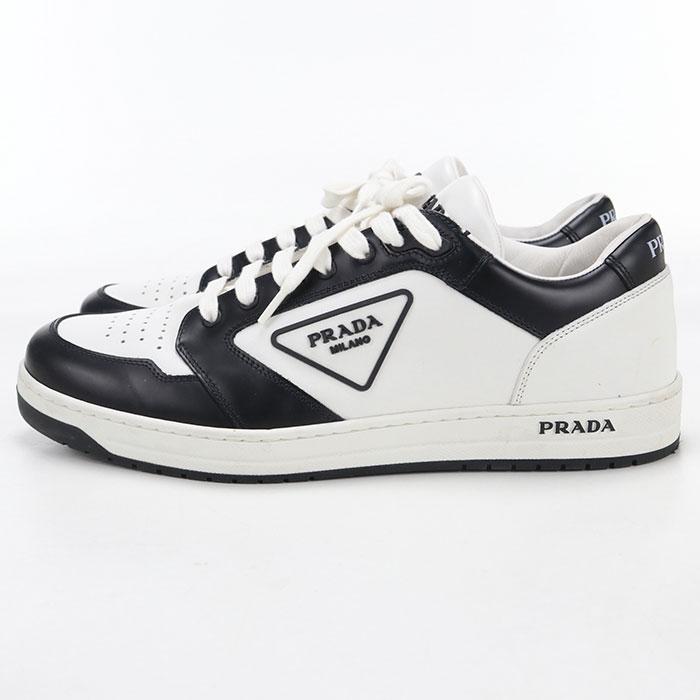 PRADA（プラダ） 中古良品 スニーカー レザースニーカー メンズ