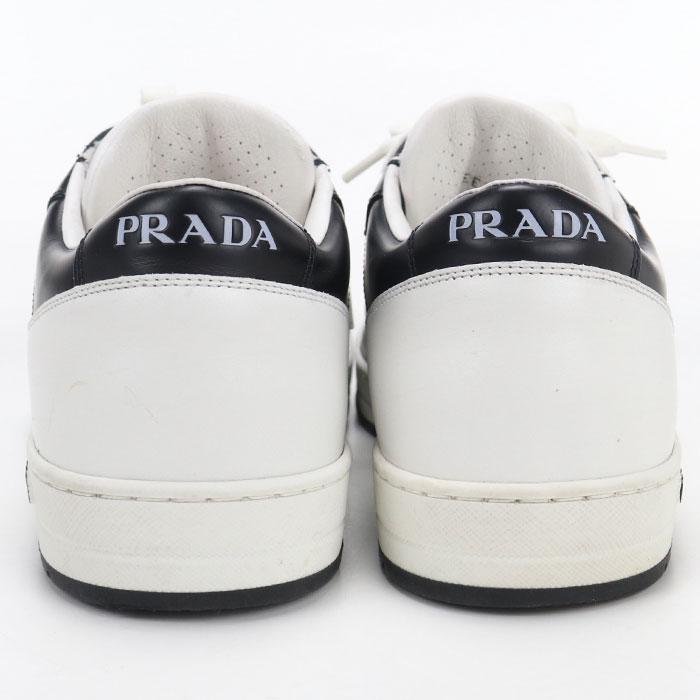 PRADA（プラダ） 中古良品 スニーカー レザースニーカー メンズ