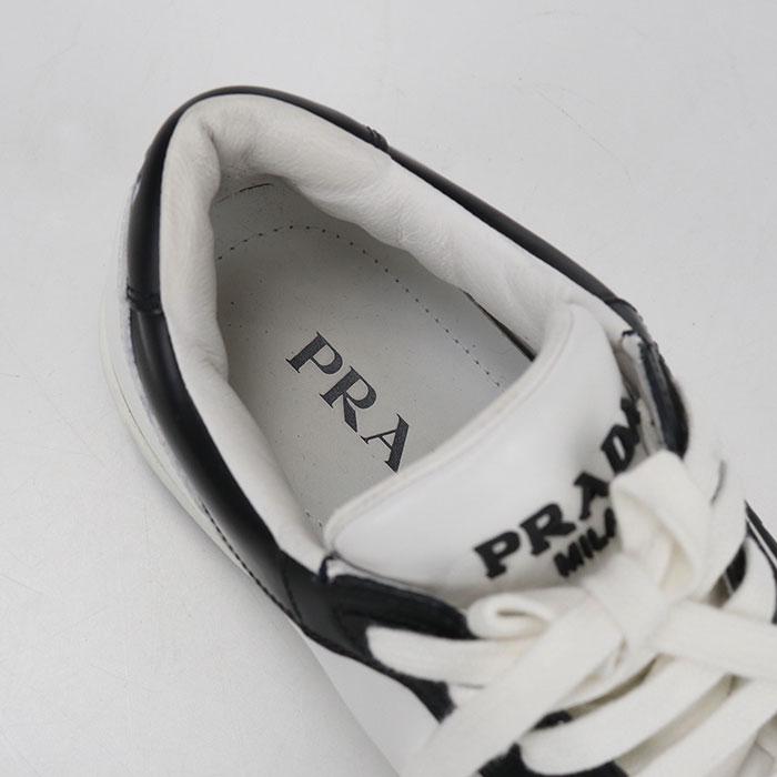 PRADA（プラダ） 中古良品 スニーカー レザースニーカー メンズ