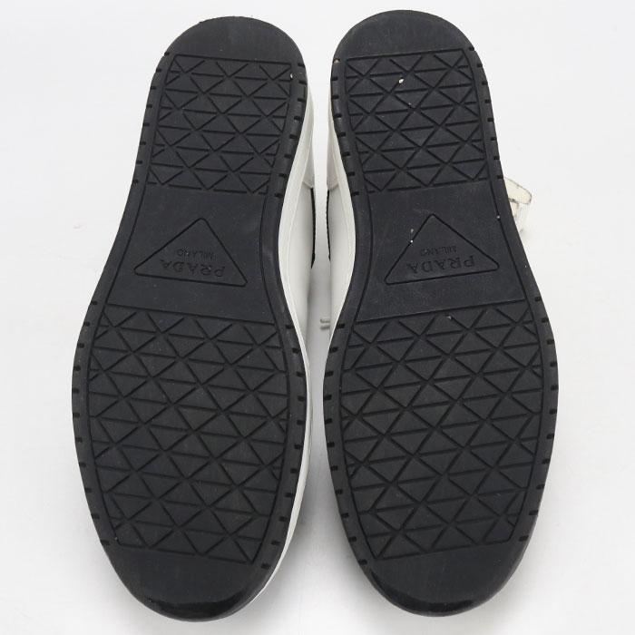 PRADA（プラダ） 中古良品 スニーカー レザースニーカー メンズ