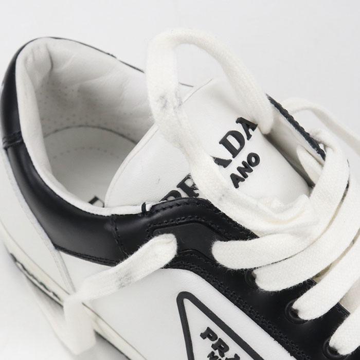 PRADA（プラダ） 中古良品 スニーカー レザースニーカー メンズ
