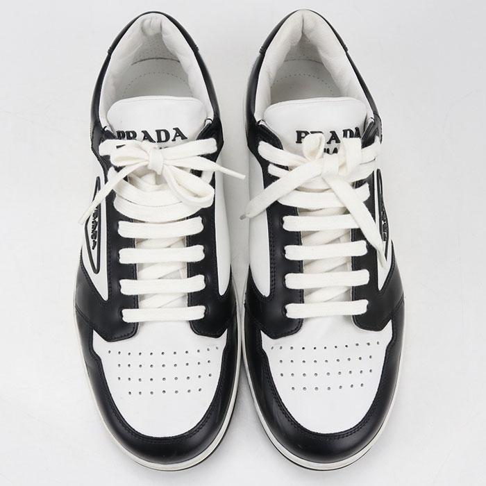 PRADA（プラダ） 中古良品 スニーカー レザースニーカー メンズ