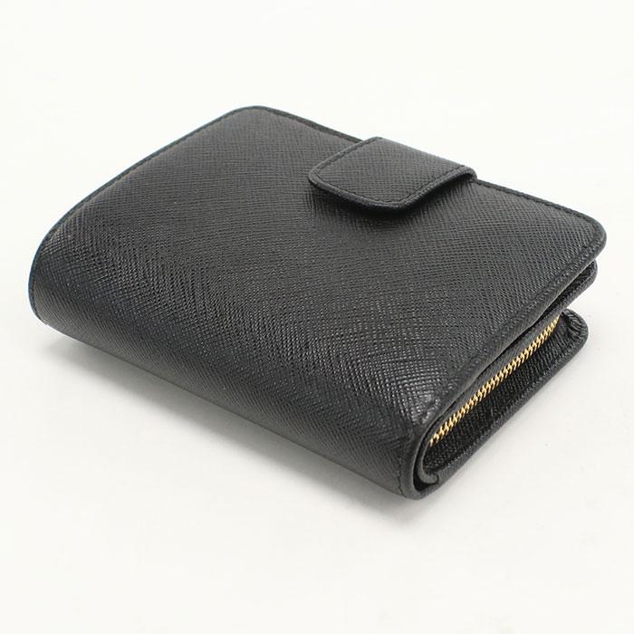 PRADA（プラダ） 中古・未使用 二つ折り財布 1ML018 サフィアーノ