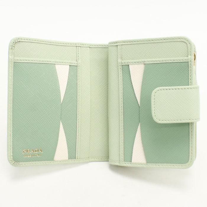 PRADA（プラダ） 中古・未使用 二つ折り財布 サフィアーノ レディース