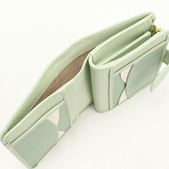 PRADA（プラダ） 中古・未使用 二つ折り財布 サフィアーノ レディース