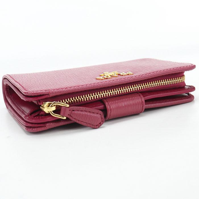 PRADA（プラダ） 中古良品 二つ折り財布 ヴィッテロムーブ レディース
