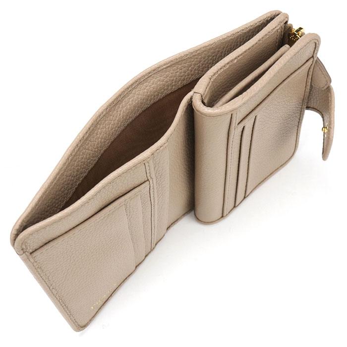 PRADA（プラダ） 中古良品 二つ折り財布 ヴィッテログレインレザー