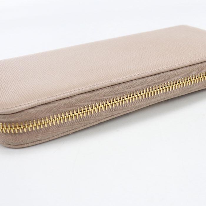 PRADA（プラダ） 中古良品 長財布ラウンドファスナー ジップアラウンド