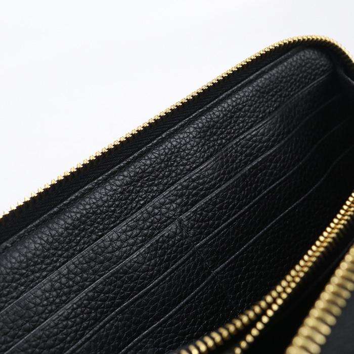 中古良品 PRADA プラダ 長財布ラウンドファスナー 1ML506 2E3A F0002 ジップアラウンド ヴィッテログレインレザー レディースの画像
