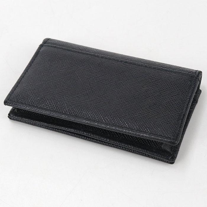 PRADA（プラダ） 中古良品 名刺入れ カードケース サフィアーノレザー