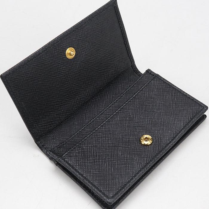 PRADA（プラダ） 中古良品 名刺入れ カードケース サフィアーノレザー