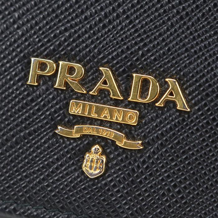 PRADA（プラダ） 中古良品 名刺入れ カードケース サフィアーノレザー