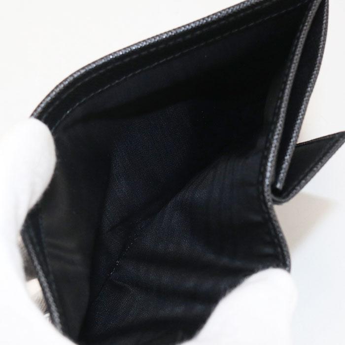 PRADA（プラダ） 中古・未使用 二つ折り財布 Re-Nylon メンズ ブラック