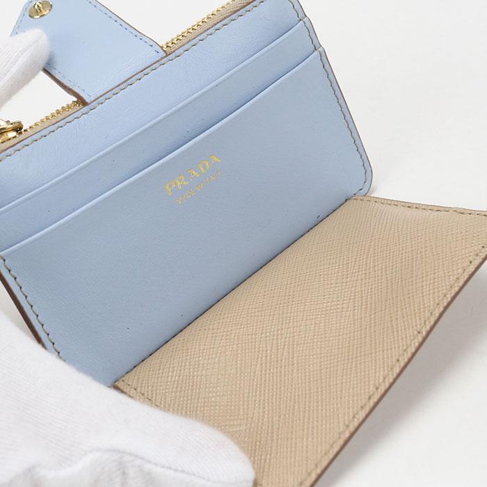 PRADA（プラダ） 中古美品 小銭入れ 1MC038 2DYG F0TYG フラグメント 