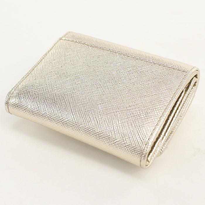 PRADA（プラダ） 中古・未使用 三つ折り財布 1MH043 サフィアーノ