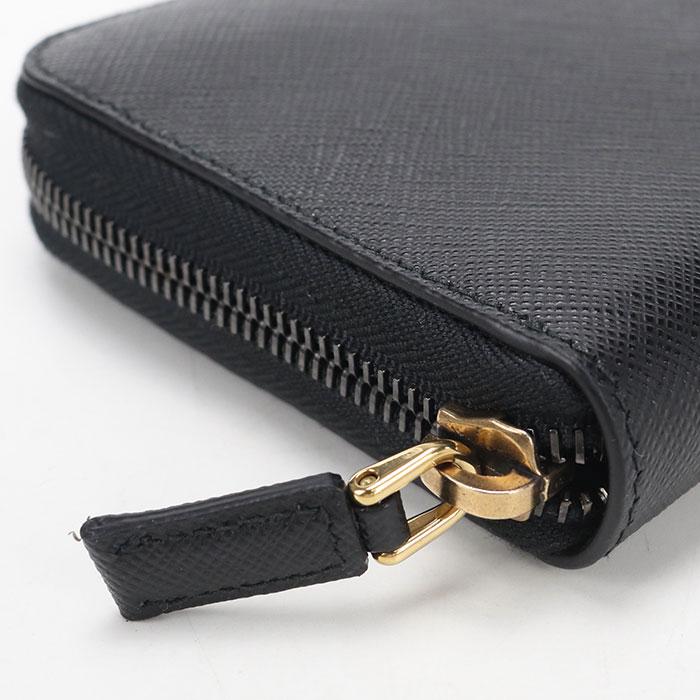 PRADA（プラダ） 中古良品 長財布ラウンドファスナー 2ML317 QME F0632 