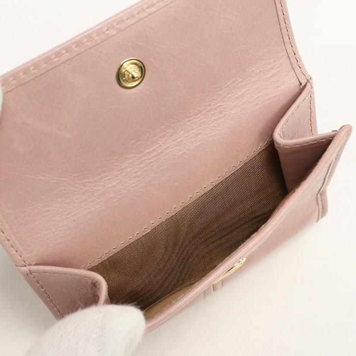 PRADA（プラダ） 中古・未使用 三つ折り財布 レディース ピンク