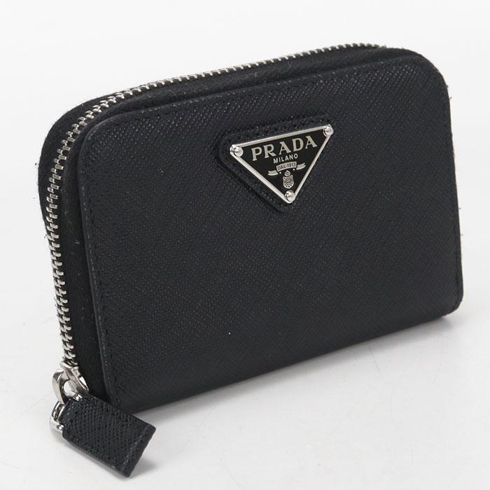 PRADA（プラダ） 中古美品 小銭入れ サフィアーノレザー コインケース 