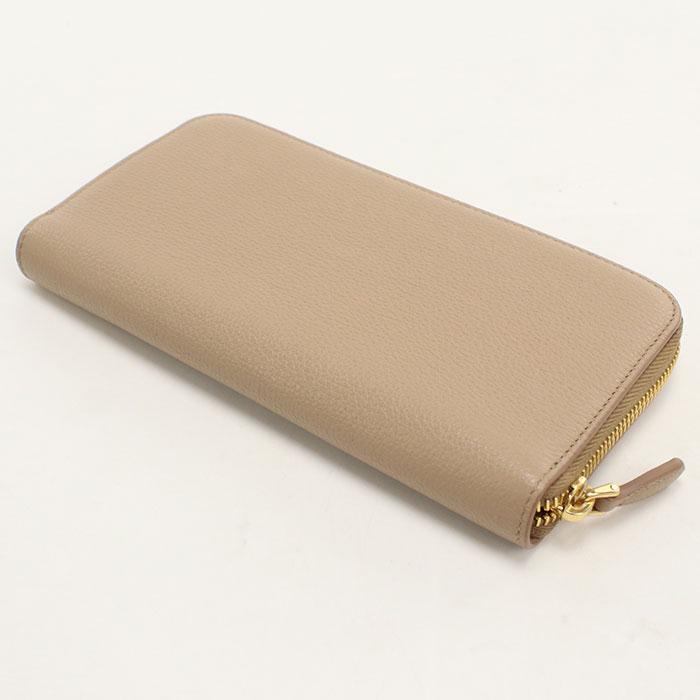 PRADA（プラダ） 中古美品 長財布ラウンドファスナー 1ML506 ジップ 