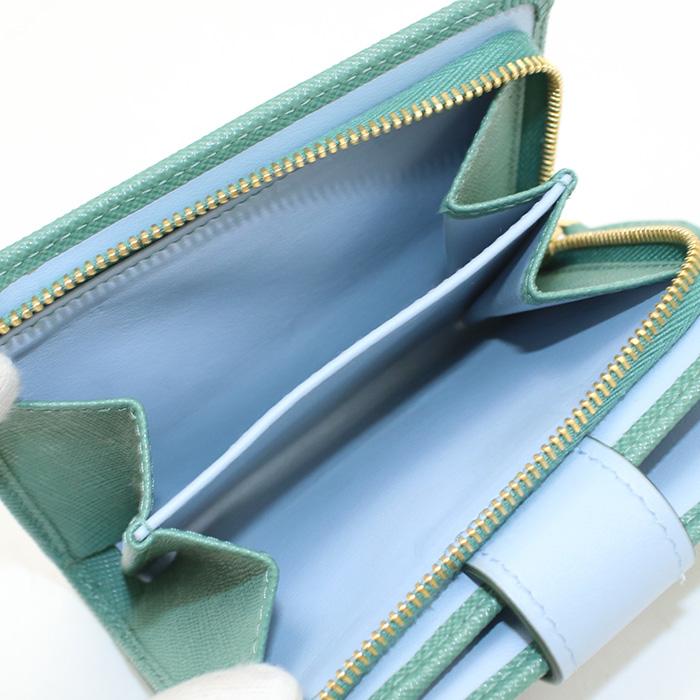 PRADA（プラダ） 中古良品 二つ折り財布 1ML018 2DYG F03HX