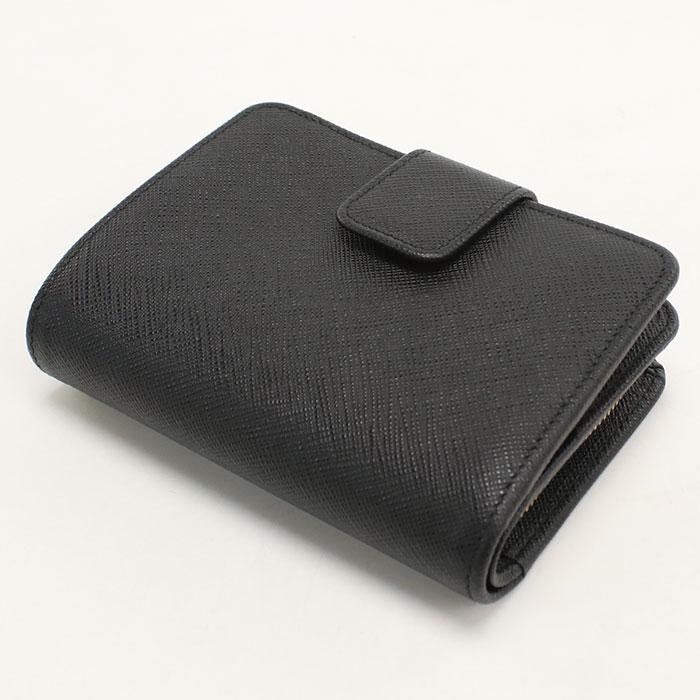 PRADA（プラダ） 中古美品 二つ折り財布 1ML018 サフィアーノレザー