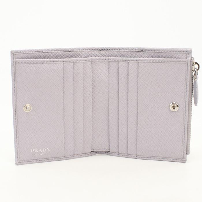 PRADA（プラダ） 中古・未使用 二つ折り財布 1ML050 サフィアーノ