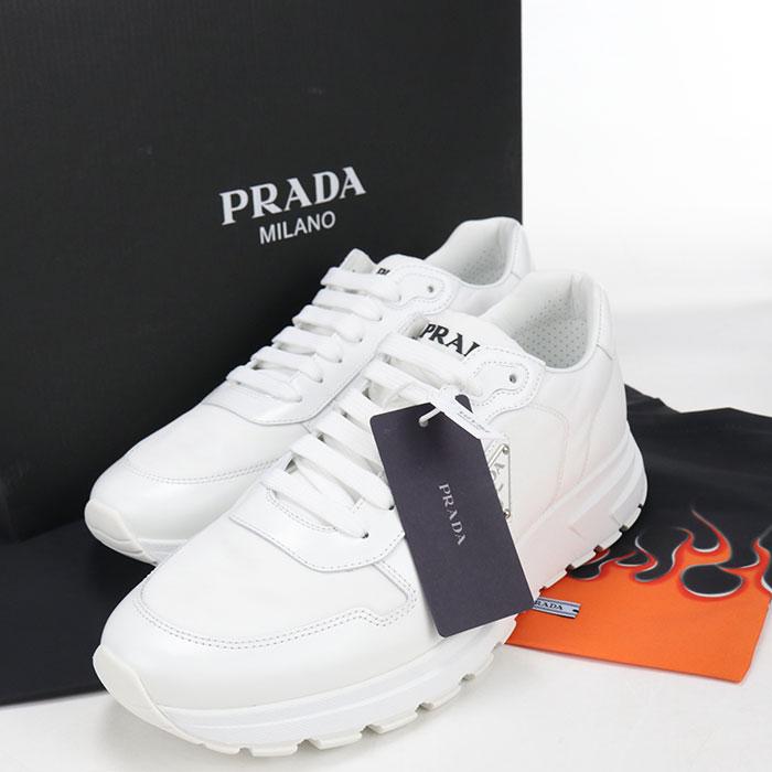PRADA（プラダ） 中古・未使用 スニーカー 2EE369 ブラッシュドレザー